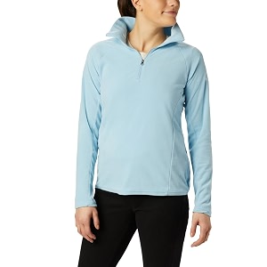 columbia women glacial iv half zip upto 15c