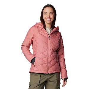 columbia women heavenly hooded jacket upto -10c