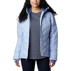 columbia women heavenly hooded jacket upto -10c