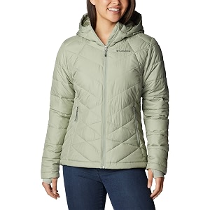 columbia women heavenly hooded jacket upto -10c