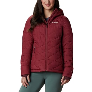 columbia women heavenly hooded jacket upto -10c