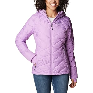 columbia women heavenly hooded jacket upto -10c