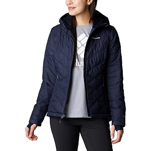 columbia women heavenly hooded jacket upto -10c