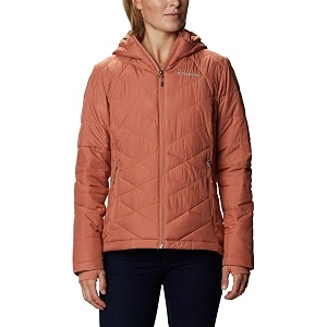 columbia women heavenly hooded jacket upto -10c
