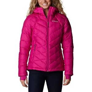 columbia women heavenly hooded jacket upto -10c