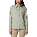Columbia Women Omni-Shade Silver Ridge Utility Hiking and Trekking Long Sleeve Shirt