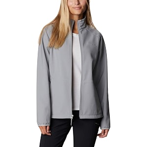 columbia women polyester short length kruser ridge ii softshell hiking and trekking jacket