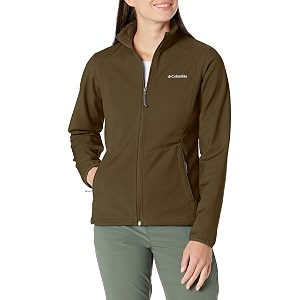 columbia women polyester short length kruser ridge ii softshell hiking and trekking jacket