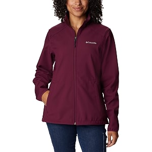 columbia women polyester short length kruser ridge ii softshell hiking and trekking jacket