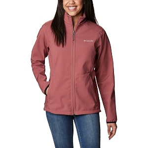 columbia women polyester short length kruser ridge ii softshell hiking and trekking jacket