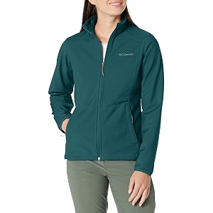 columbia women polyester short length kruser ridge ii softshell hiking and trekking jacket