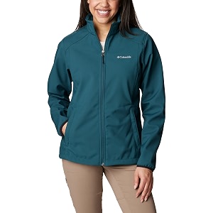 columbia women polyester short length kruser ridge ii softshell hiking and trekking jacket