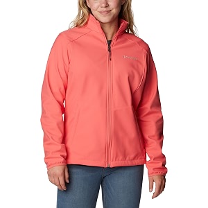 columbia women polyester short length kruser ridge ii softshell hiking and trekking jacket
