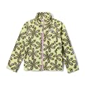 Columbia Youth Girls Benton Springs II Printed Fleece Jacket, Firefly Hazy Blooms, X-Large