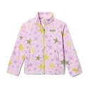 Columbia Youth Girls Benton Springs II Printed Fleece Jacket, Aura Under The Stars, X-Large