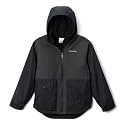 Columbia Youth Rainy Trails II Fleece Lined Waterproof Rain Jacket