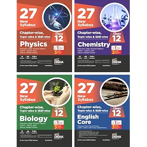 combo 27 new syllabus chapter-wise topic-wise amp skill-wise cbse class 12 physics chemistry biology amp english core previous year solved papers 2013 - 2024 powered with concept notes 2nd edition