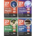 Combo 27 New Syllabus Chapter-wise, Topic-wise & Skill-wise CBSE Class 12 Physics, Chemistry Biology & English Core Previous Year Solved Papers (2013 - 2024) powered with Concept Notes 2nd Edition