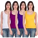 Combo of 4 Tank Top Vest Camisole