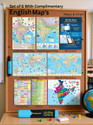 (COMBO OF 6 MAPS/CHARTS WITH COMPLIMENTARY GIFT) INDIAN Constitution Map & History of India Map With India & World Map (Both Political & Physical)| Set Of 6| Map Size (40 * 28) (23 * 36)|Paper Mint| Complimentary text liner| 