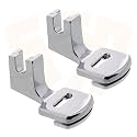 SSS-Combo Gathering Foot Imported Stitch for All Automatic Sewing Machine USHA JANOME Gathering Presser Foot (Pack of 2)