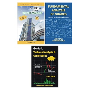combo  guide to indian stock market  fundamental analysis of shares  guide to technical analysis amp candlesticks