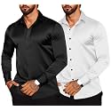 Combo of Mens Premium Satin Cotton Shirt