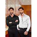 Combo of Mens Premium Satin Cotton Shirt