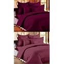 Combo Pack of 2 Cotton Satin Stripes