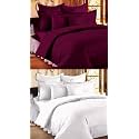 Combo Pack of 2 Cotton Satin Stripes