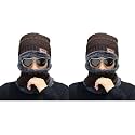 Combo Pack of 2 Woolen Cap Neck Warmer Set for Men and Women Winter Warm Hat &amp; Muffler Set Free Size Unisex Winter Accessories