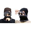 Combo Pack of 2 Woolen Cap Neck Warmer Set for Men and Women Winter Warm Hat &amp; Muffler Set Free Size Unisex Winter Accessories