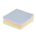 Combo Pack of Microfiber Screen Cleaning Cloths (5'' by 5'') & 200ml Screen Cleaner for Cell Phones, Tabs, LCD Laptop,Lenses,Tablet, Monitor, Spectacles (Pack of 200 Cloth.)