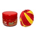 JN Combo of Roli Kumkum and Kalawa Moli Dhaga Laccha Thread for Puja Mandir Tilak Worship | 100gm Roli + 6 Kalawa | Pure Haldi Based Non-Allergic Eco-Friendly Sacred Threads | Made in India