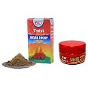 JN Combo Set Red Kumkum Roli and Hawan Samagri 300g for Puja Mandir Tilak Aarti Worship Meditation | Pure Haldi Based Natural Non-Allergic Eco-Friendly Ritual Powder | Made in India