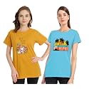 Combo Women39s T-Shirts Cotton Half Sleeves Round-Neck
