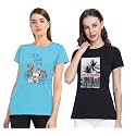 Combo Women39s T-Shirts Cotton Half Sleeves Round-Neck