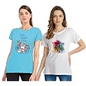 Combo Women39s T-Shirts Cotton Half Sleeves Round-Neck