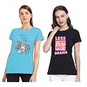 Combo Women39s T-Shirts Cotton Half Sleeves Round-Neck