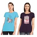 Combo Women39s T-Shirts Cotton Half Sleeves Round-Neck