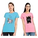 Combo Women39s T-Shirts Cotton Half Sleeves Round-Neck