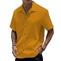 COMBRAIDED Men39s Slim Fit Half Sleeve Polycotton