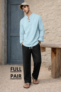 COMBRAIDED Men Kurta Pyjama Set