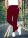 COMBRAIDED Men Red Trousers