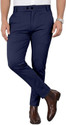 COMBRAIDED Regular Fit Men Blue Trousers
