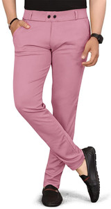 combraided men regular fit multicolor polycotton trousers