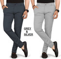 COMBRAIDED Regular Fit Men Multicolor Trousers