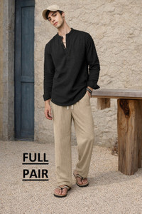 COMBRAIDED Shirt Pant Western Set