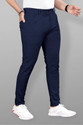 COMBRAIDED Slim Fit Men Blue Trousers