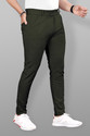 COMBRAIDED Slim Fit Men Dark Green Trousers